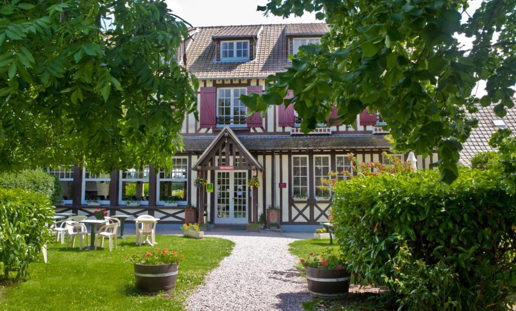 Logis Auberge Des Aulnettes Эрувиль-Сен-Клер Экстерьер фото